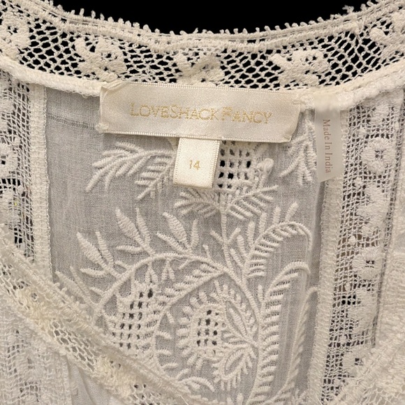 NEW LoveShackFancy Minka Heritage Maxi Dress size 14 - Picture 5 of 6